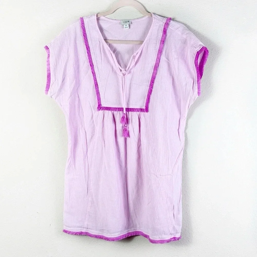 J. Crew crew fringe